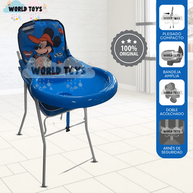 SILLA DE COMER «MICK MOUSE» AZUL