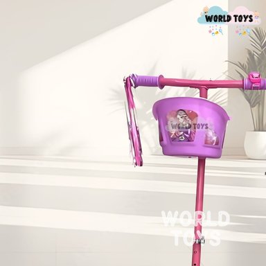 SCOOTER PARA NIÑOS «FUNNY RIDE»CON EQUIPO DE SEGURIDAD ROSA - 2