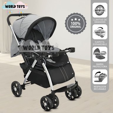 COCHE CUNA DE LUJO «KENDRIC» EDICIÓN LIMITADA GRIS