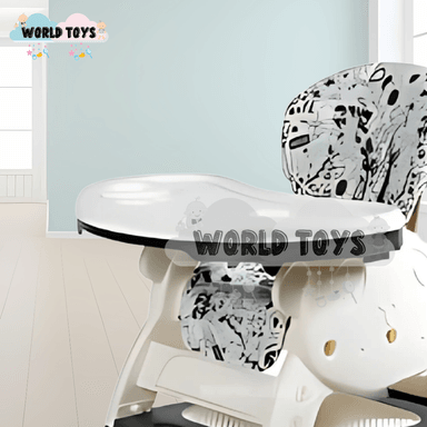 SILLA DE COMER CARPETA «ARTTIE» DISEÑO EXCLUSIVO NEGRO - 2