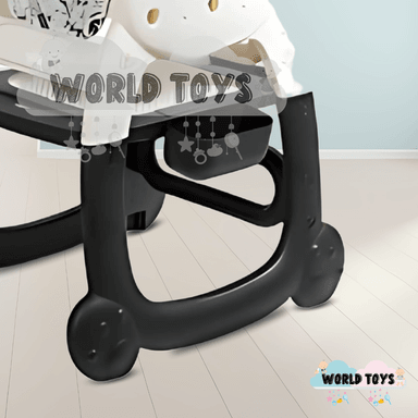 SILLA DE COMER CARPETA «ARTTIE» DISEÑO EXCLUSIVO NEGRO - 3