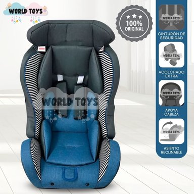 SILLA DE AUTO PARA BEBÉS «BUX» EDICION LIMITADA AZUL