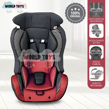 SILLA DE AUTO PARA BEBÉS «BUX» EDICION LIMITADA ROJO
