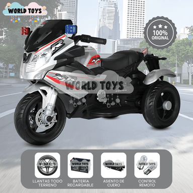 TRIMOTO A BATERÍA PARA NIÑOS «DELTA» SILVER - 1