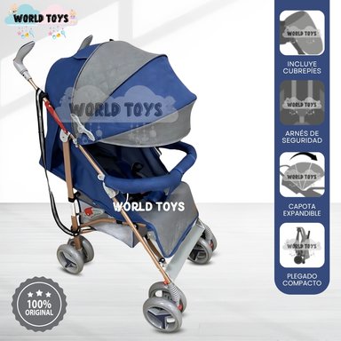 COCHE BASTÓN DEPORTIVO «SUPREME PLUS» BLUE