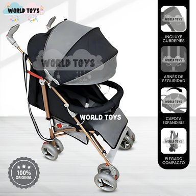 COCHE BASTÓN DEPORTIVO «SUPREME PLUS» BLACK