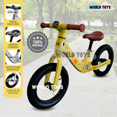 BICICLETA DE EQUILIBRIO «GIRAFFE» AMARILLO
