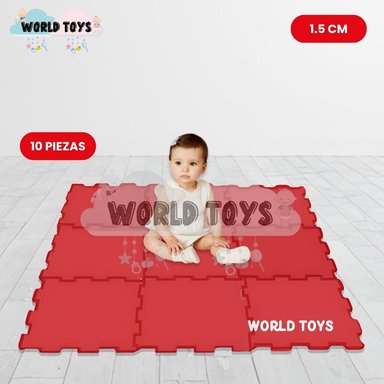 PISO DIDÁCTICO «PLAYGROUND PLUS» 1.5CM ROJO - 4
