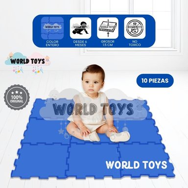 PISO DIDÁCTICO «PLAYGROUND PLUS» 1.5CM AZUL