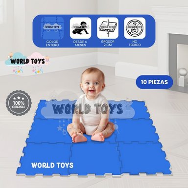 PISO DIDÁCTICO «COUSY FLOOR PLUS» 2.0CM AZUL