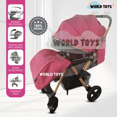 COCHE CUNA DE LUJO «TURQUÍA II» EDICIÓN LIMITADA PINK