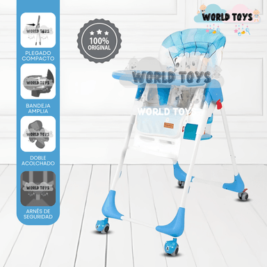SILLA DE COMER «TEYLAR» SKY BLUE