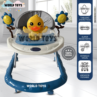 ANDADOR MUSICAL PARA BEBÉS «CHICKIE» CON BLUETOOTH BLUE - 1