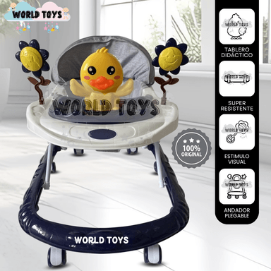 ANDADOR MUSICAL PARA BEBÉS «CHICKIE» CON BLUETOOTH DARK BLUE