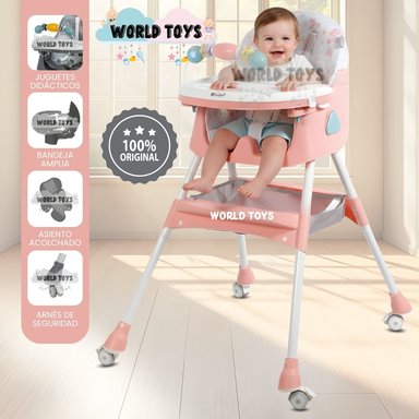 SILLA DE COMER DIDÁCTICA «LULU» MELON