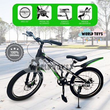 BICICLETA DEPORTIVA ARO 20 «SKINY PHILLIPS» EDICIÓN LIMITADA GREEN