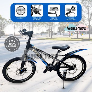 BICICLETA DEPORTIVA ARO 20 «SKINY PHILLIPS» EDICIÓN LIMITADA BLUE