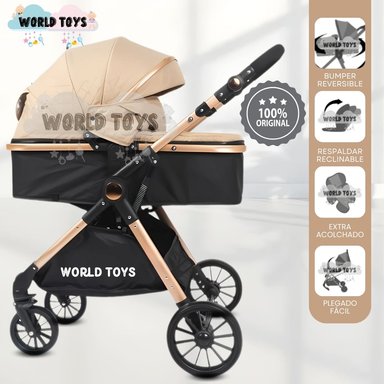COCHE MOISÉS TRAVEL SYSTEM «PARIS NEW» EDICIÓN LIMITADA BEIGE