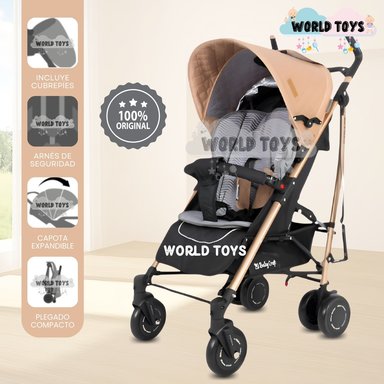 COCHE BASTÓN DEPORTIVO «IT'S BERLIN» BEIGE