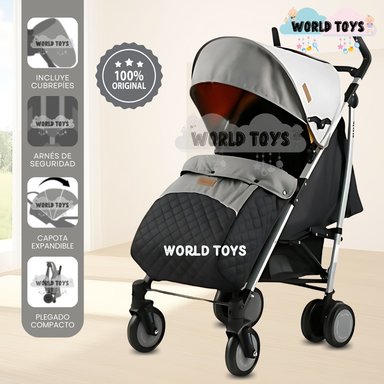 COCHE BASTÓN DEPORTIVO «IT'S BERLIN» GRAY