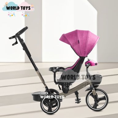TRICICLO GUIADOR RECLINABLE «VENICE» EDICIÓN LIMITADA PINK - 3