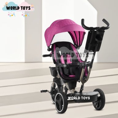 TRICICLO GUIADOR RECLINABLE «VENICE» EDICIÓN LIMITADA PINK - 4
