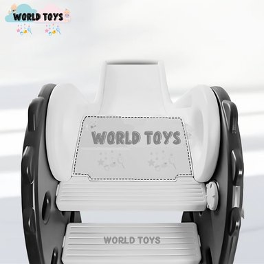 TOBOGÁN PARA NIÑOS «TYNO» CON ESCALERAS TEXTURIZADAS MELÓN - 4