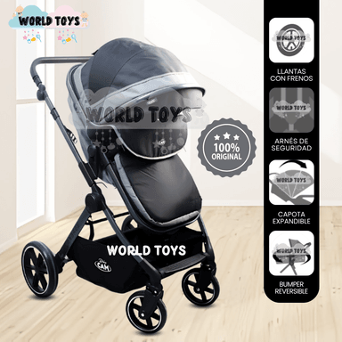 COCHE MOISÉS TRAVEL SYSTEM «NEW LONDRES» BLACK