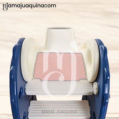 TOBOGÁN PARA NIÑOS «TYNO» CON ESCALERAS TEXTURIZADAS BLUE - 4