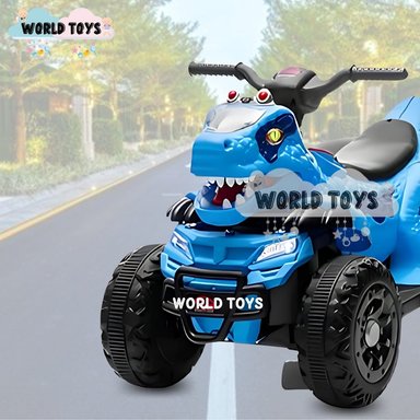 CUATRIMOTO A BATERÍA PARA NIÑOS «REX» CONTROL REMOTO BLUE - 2