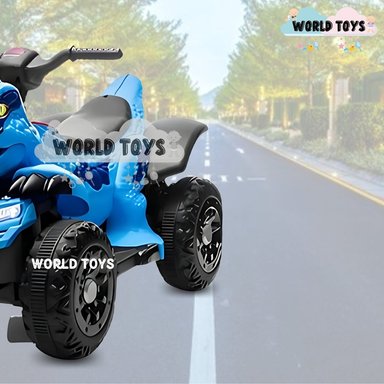 CUATRIMOTO A BATERÍA PARA NIÑOS «REX» CONTROL REMOTO BLUE - 3