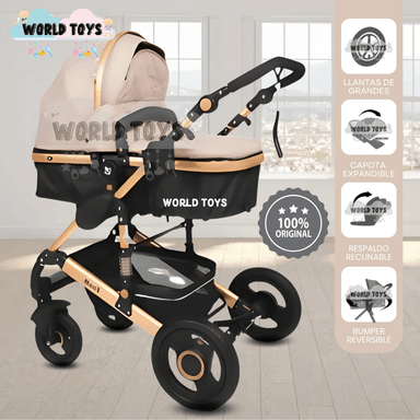 COCHE MOISÉS TRAVEL SYSTEM «MAXII» EDICIÓN LIMITADA BEIGE