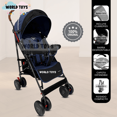 COCHE BASTÓN DE LUJO «RAYO» EDICIÓN LIMITADA BLUE