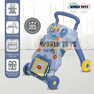 CAMINADOR DIDÁCTICO MUSICAL «PASITOS» CON PIZARRA BLUE