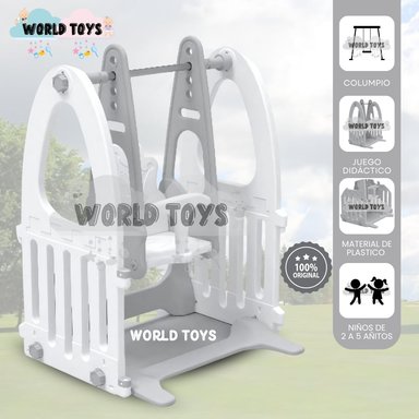COLUMPIO ANTIDESLIZANTE PARA NIÑOS «ANNIE» WHITE - 1