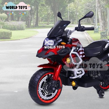 MOTO A BATERÍA MUSICAL «RANGER GS» CON BLUETOOTH RED - 2