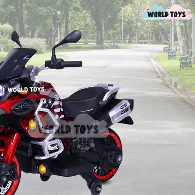 MOTO A BATERÍA MUSICAL «RANGER GS» CON BLUETOOTH RED - 3