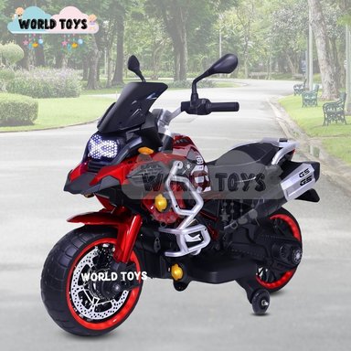 MOTO A BATERÍA MUSICAL «RANGER GS» CON BLUETOOTH RED - 4