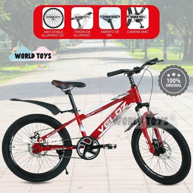 BICICLETA PARA NIÑO ARO 20 «PALMEIRA SMOL II» RED