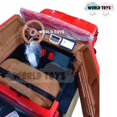 CARRO A BATERÍA PARA NIÑOS «TUNDRA » LUCES LED BLACK - 5