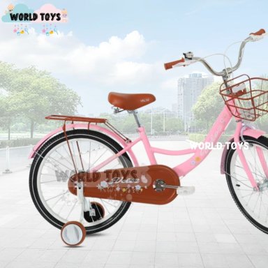 BICICLETA PARA NIÑA ARO 20 «NEW LADY» CON CANASTA PINK - 2
