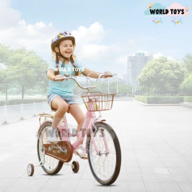 BICICLETA PARA NIÑA ARO 20 «NEW LADY» CON CANASTA PINK - 4