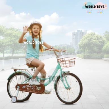BICICLETA PARA NIÑA ARO 20 «NEW LADY» CON CANASTA TURQUESA - 4