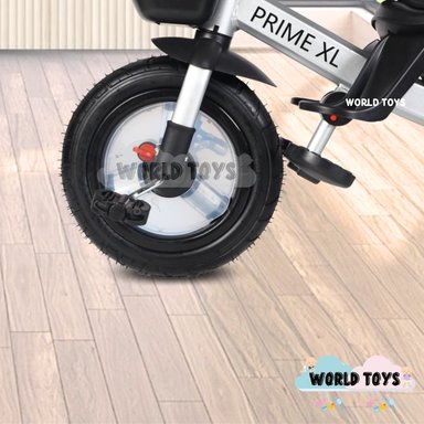 TRICICLO GUIADOR GIRATORIO «PRIME XL» PARA NIÑOS BLACK - 3