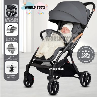 COCHE MALETA DE LUJO «KEYLA» EDICIÓN LIMITADA GRAY