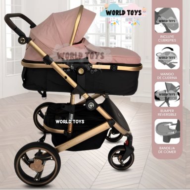 COCHE TRAVEL SYSTEM «MILAN» EDICIÓN LIMITADA PINK