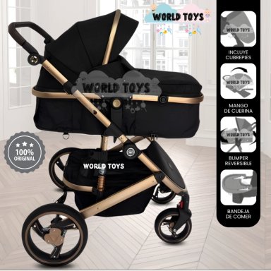 COCHE TRAVEL SYSTEM «MILAN» EDICIÓN LIMITADA BLACK