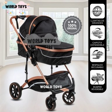 COCHE TRAVEL SYSTEM «BABY MIAMI» EDICIÓN LIMITADA BLACK