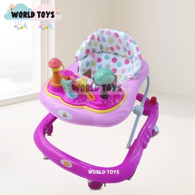 ANDADOR CON TABLERO MUSICAL «HONGUITO II» PINK - 2