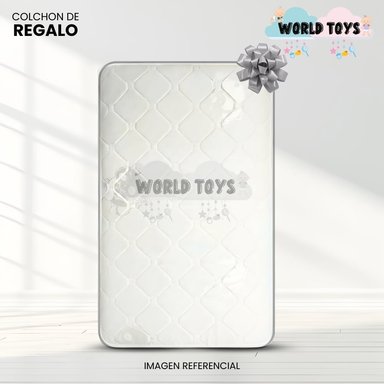 CUNA CORRAL «NELA» LIGHT PINK CON COLCHÓN